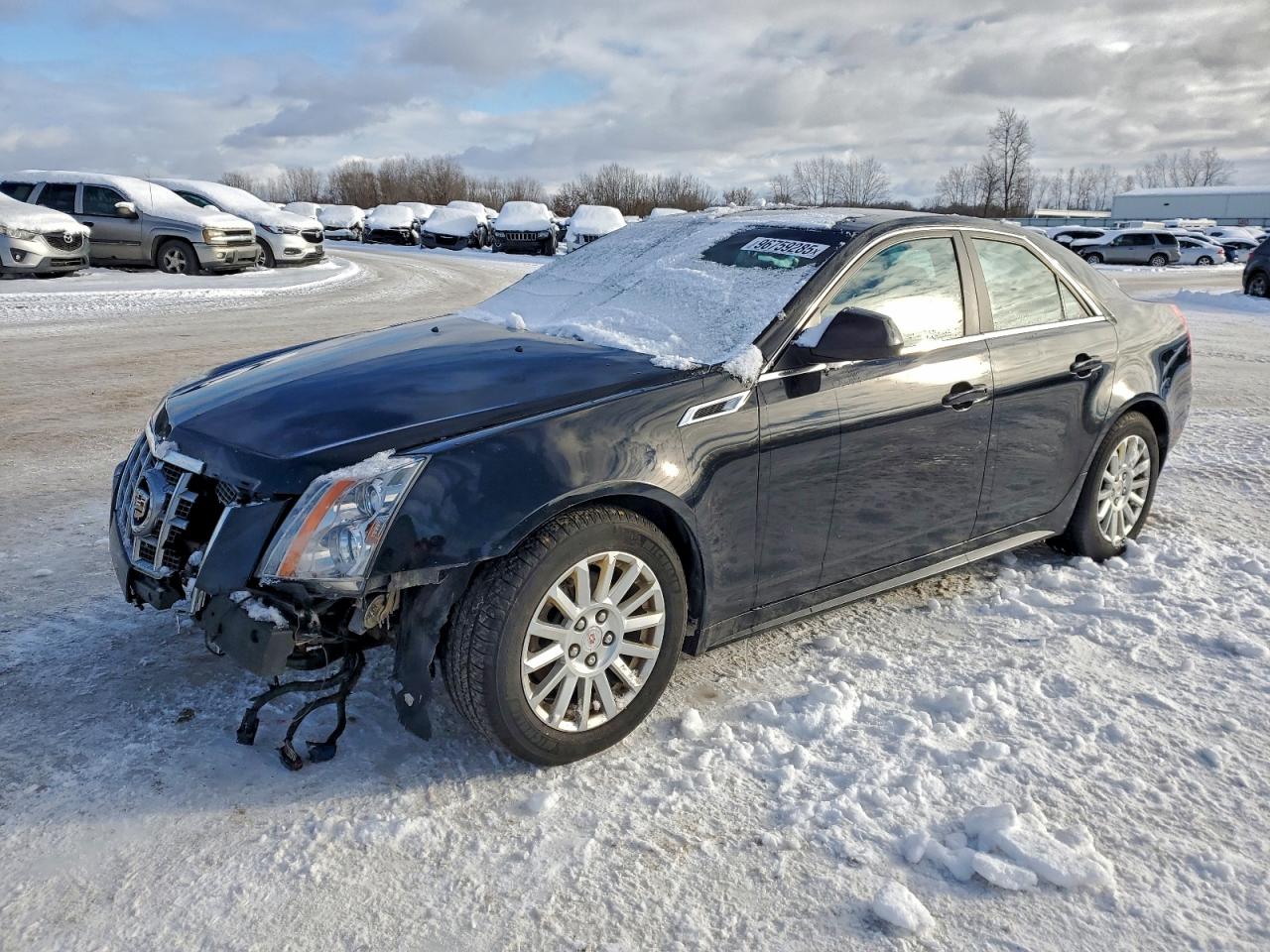 2012 CADILLAC CTS — FRONT END damage — photo 1