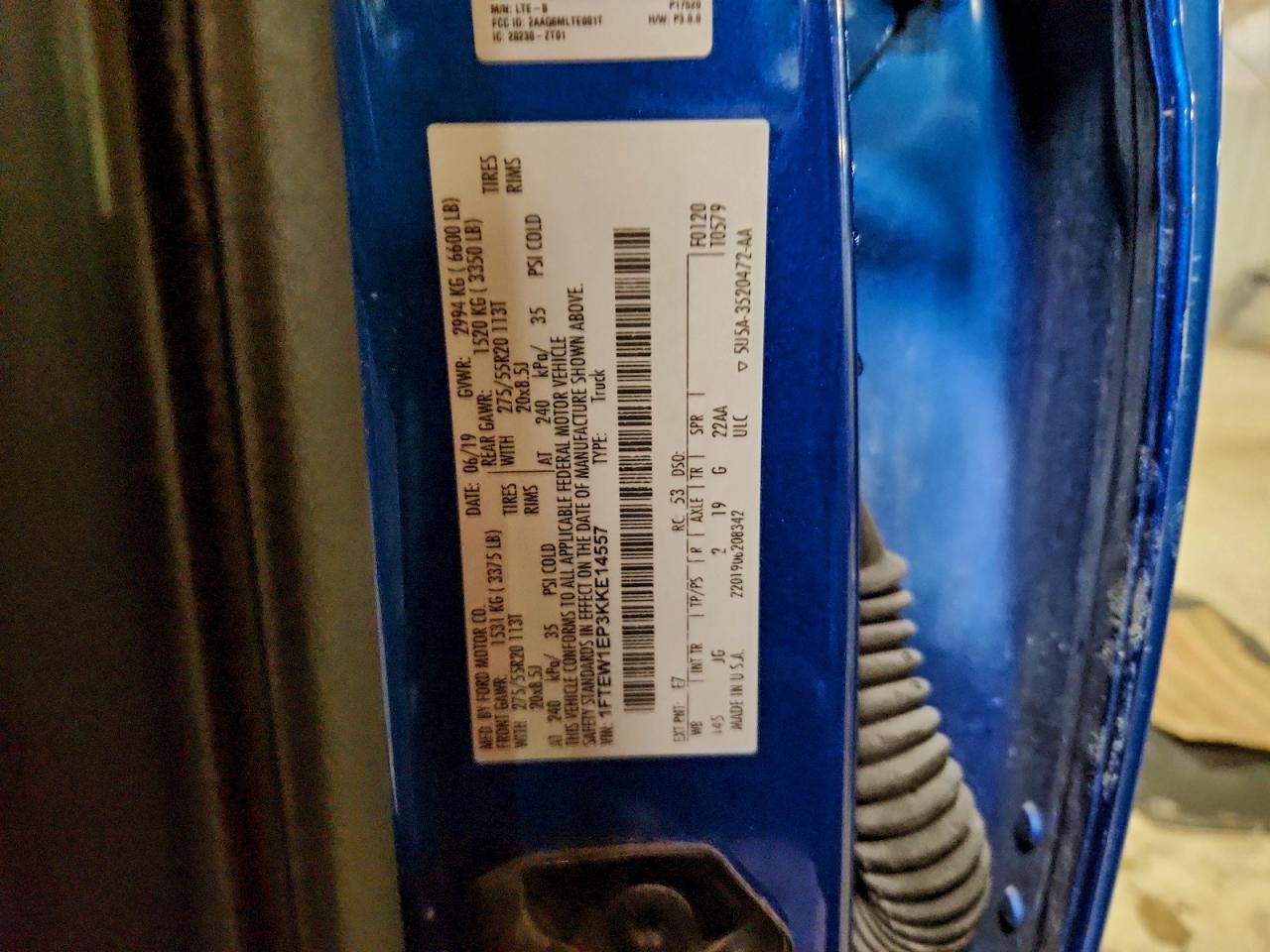 2019 FORD F150 SUPERCREW photo 23
