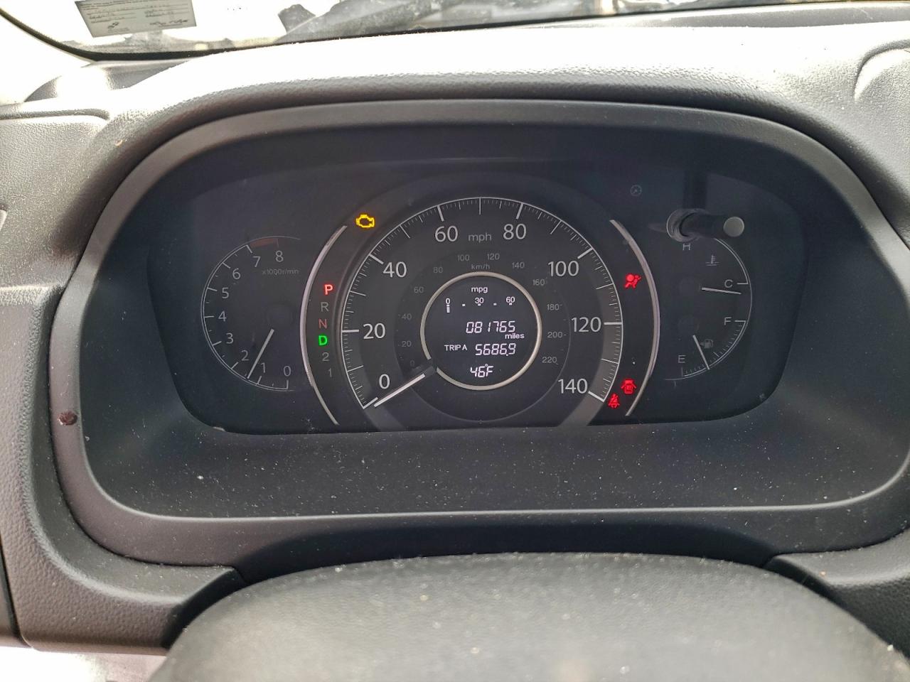 2012 HONDA CR-V EX photo 9