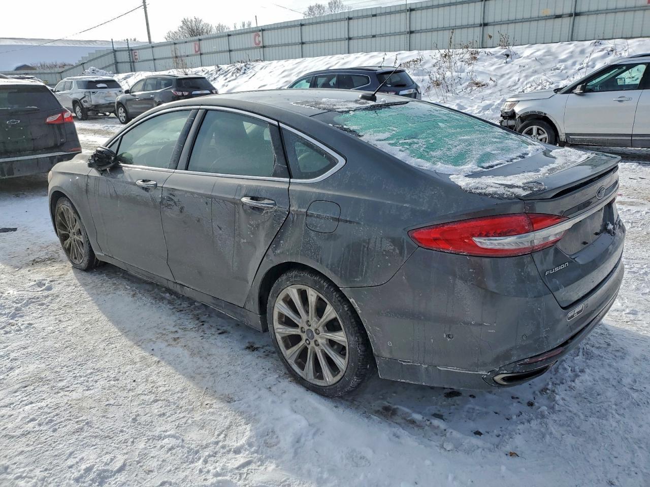 2018 FORD FUSION TITANIUM/PLATINUM photo 3
