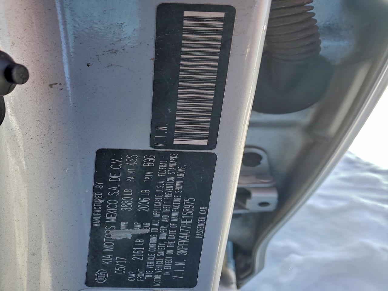 2017 KIA FORTE LX photo 13