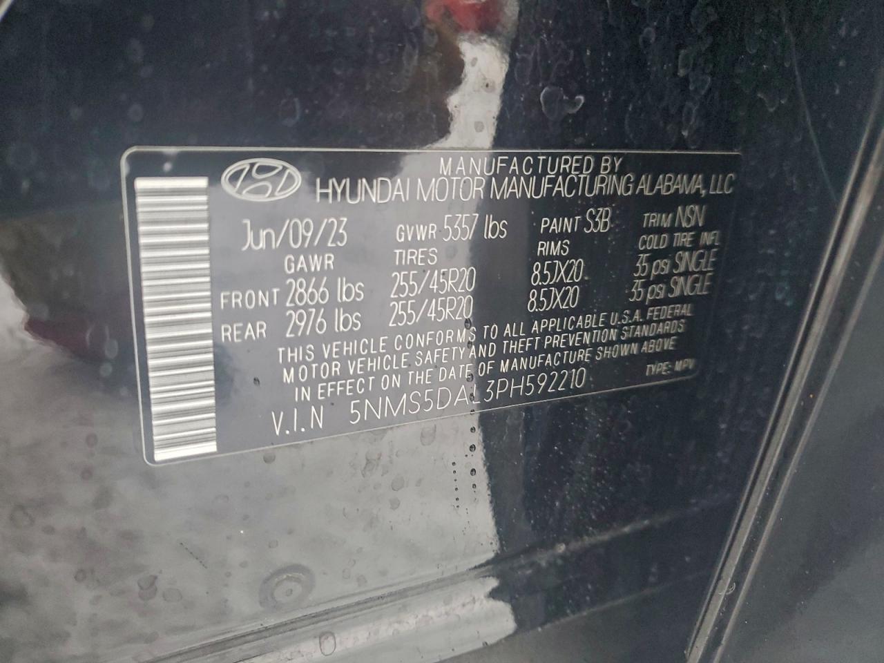 2023 HYUNDAI SANTA FE CALLIGRAPHY photo 13