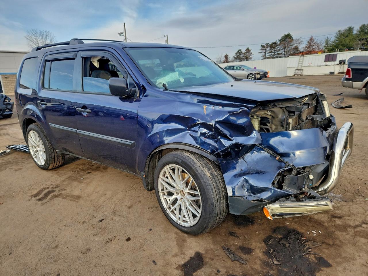 2013 HONDA PILOT LX photo 4