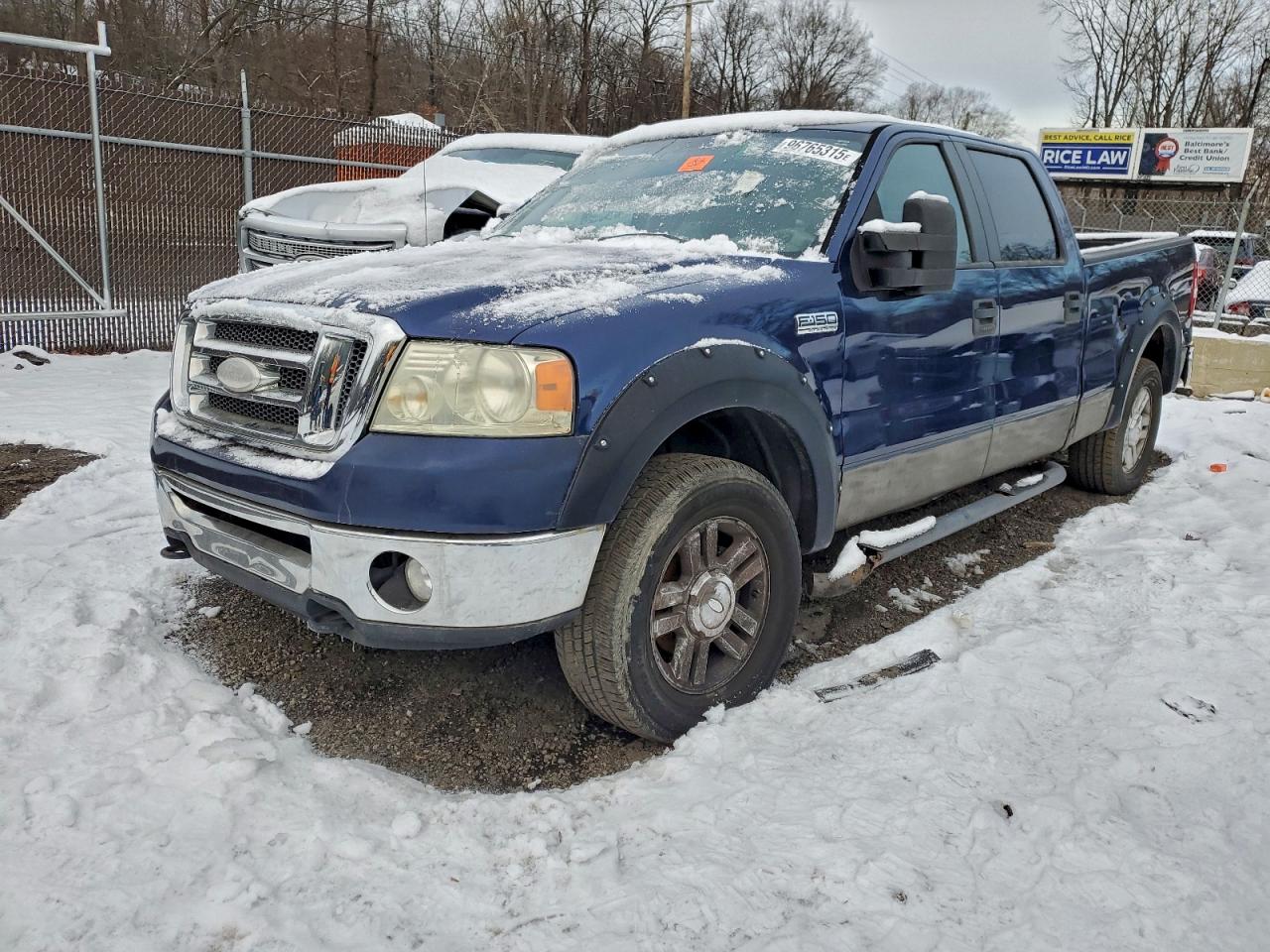 2008 FORD F150 SUPERCREW — REAR END damage — photo 1
