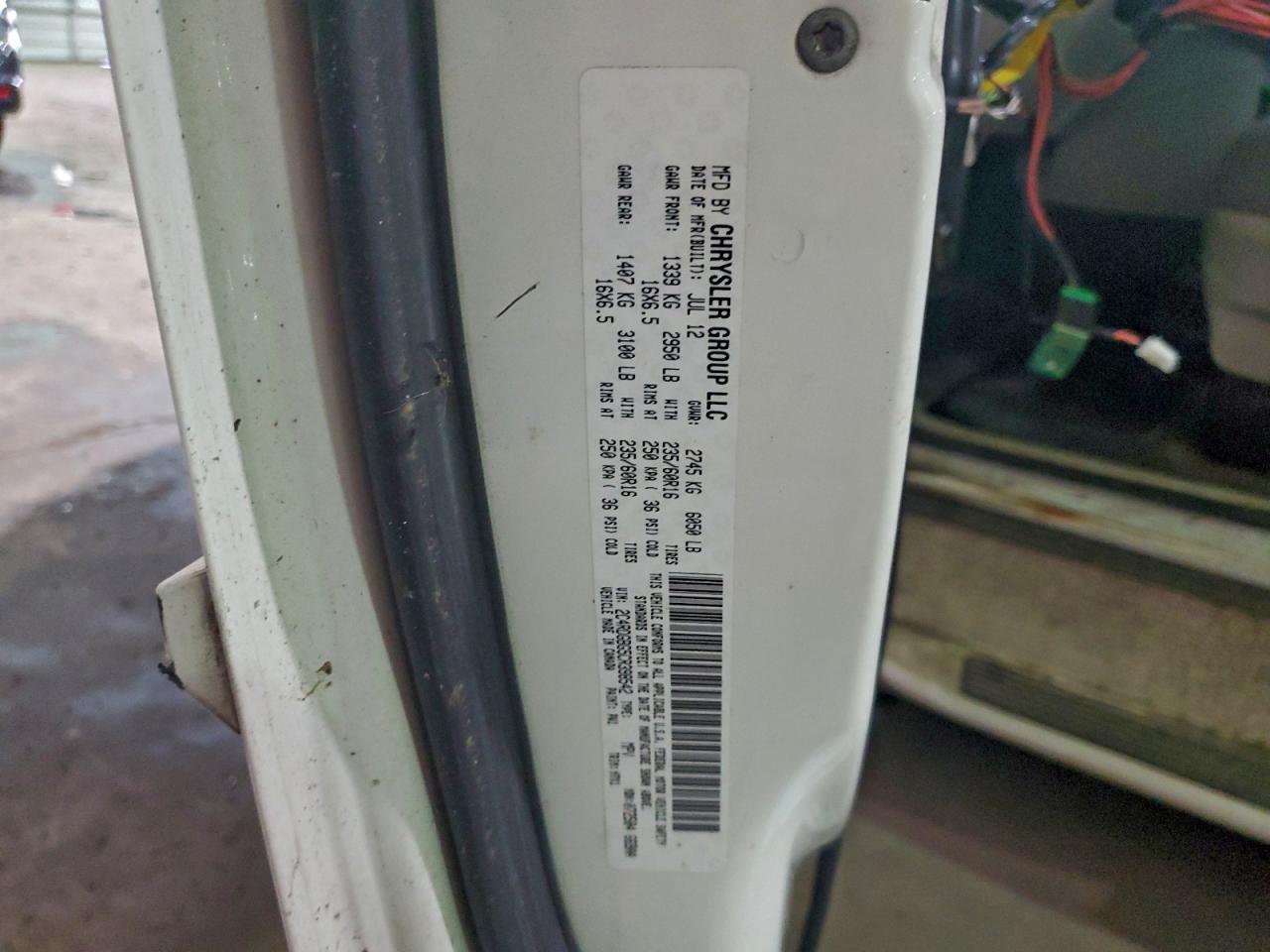 2012 DODGE GRAND CARAVAN SE photo 13