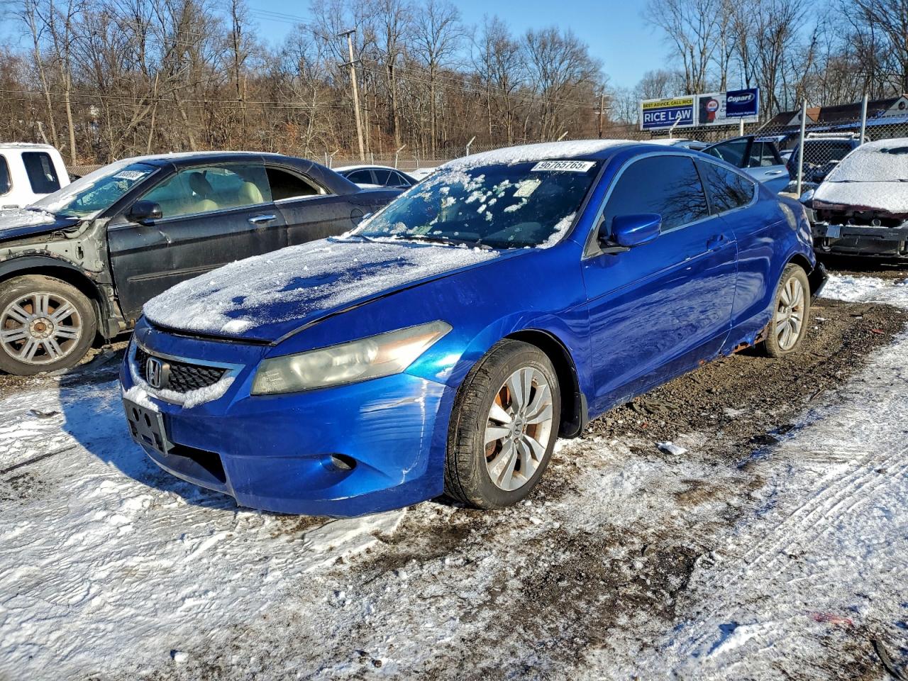 2008 HONDA ACCORD EXL — REAR END damage — photo 1