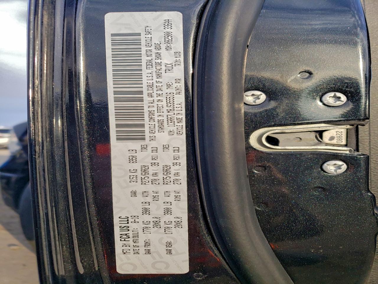 2018 RAM 1500 SLT photo 12