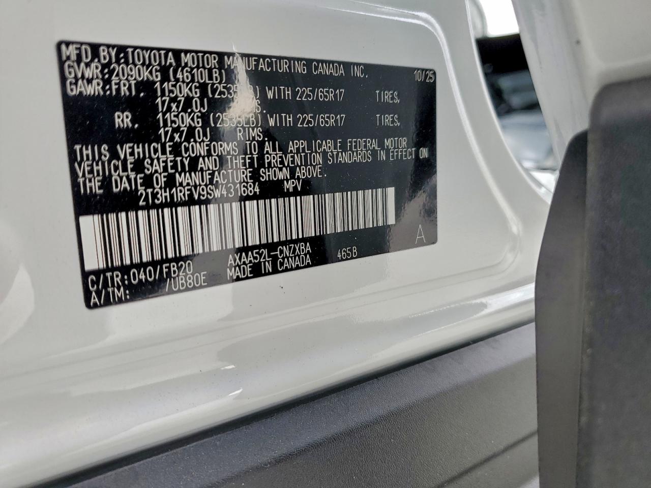 2025 TOYOTA RAV4 LE photo 13