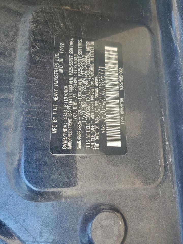 2013 SUBARU XV CROSSTREK 2.0 LIMITED photo 13