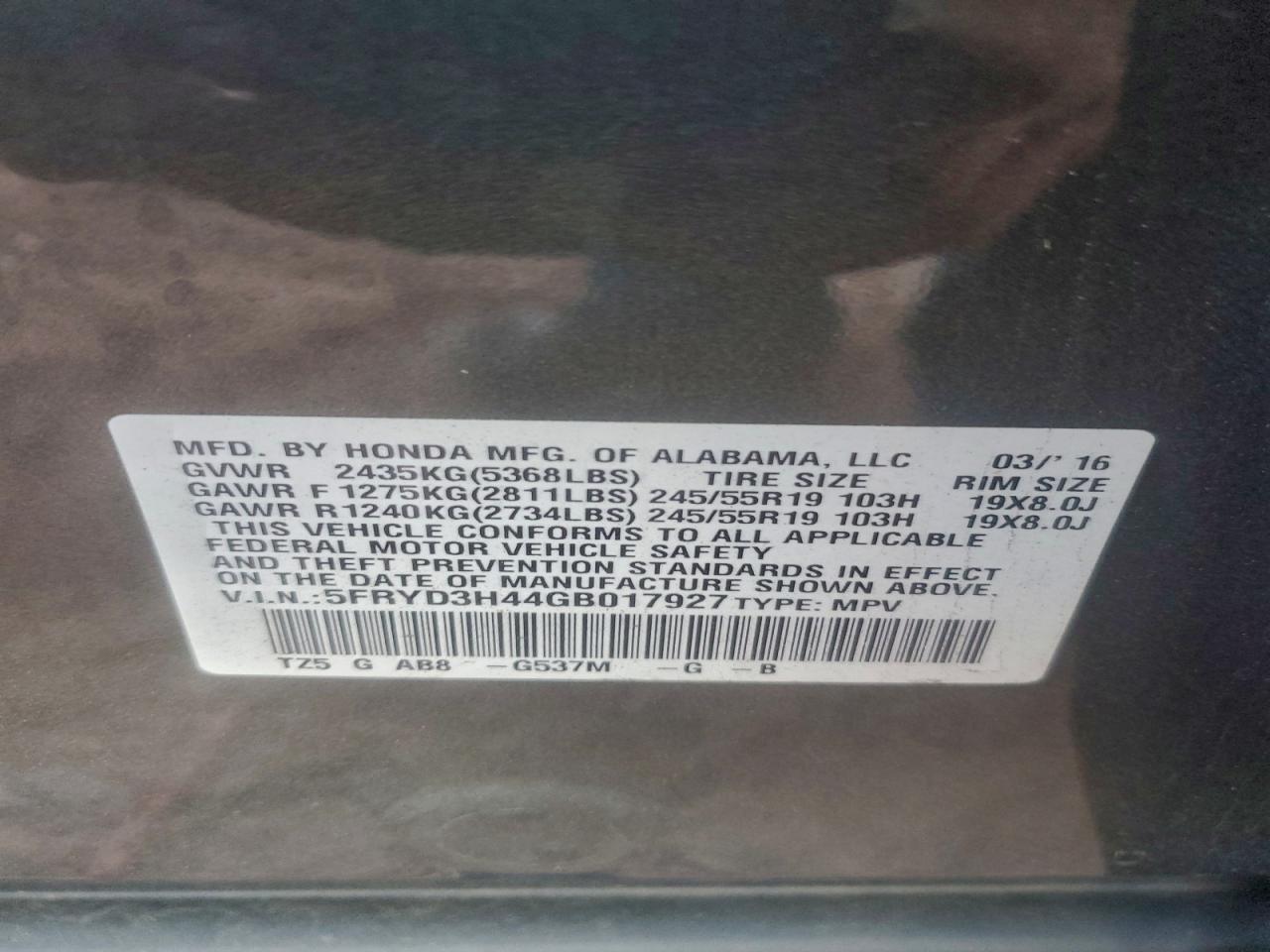 2016 ACURA MDX TECHNOLOGY photo 14