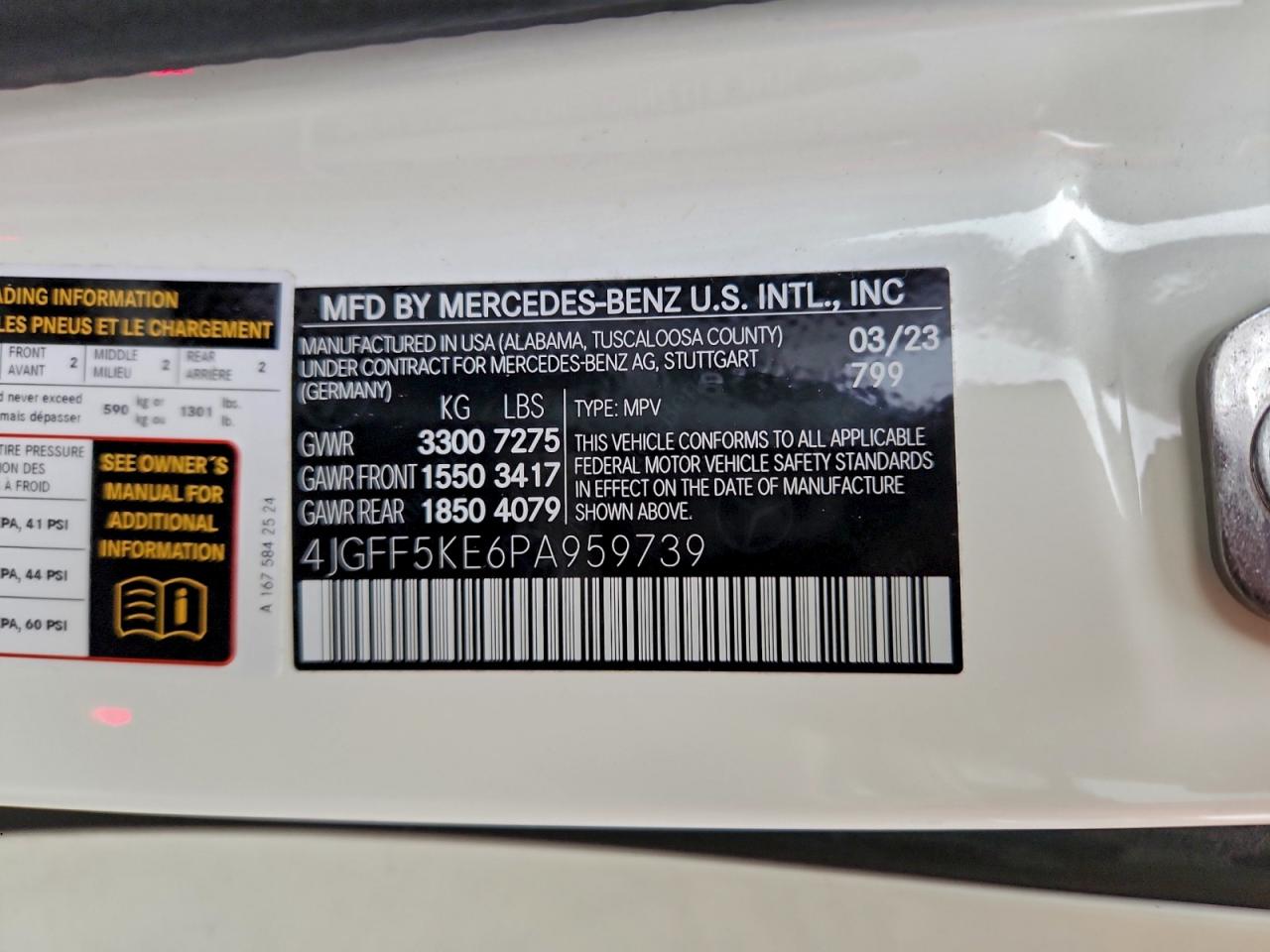 2023 MERCEDES-BENZ GLS 450 4MATIC photo 14