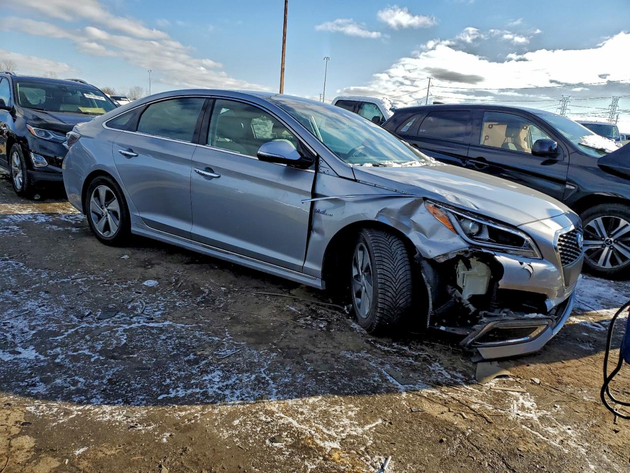 2017 HYUNDAI SONATA HYBRID photo 4