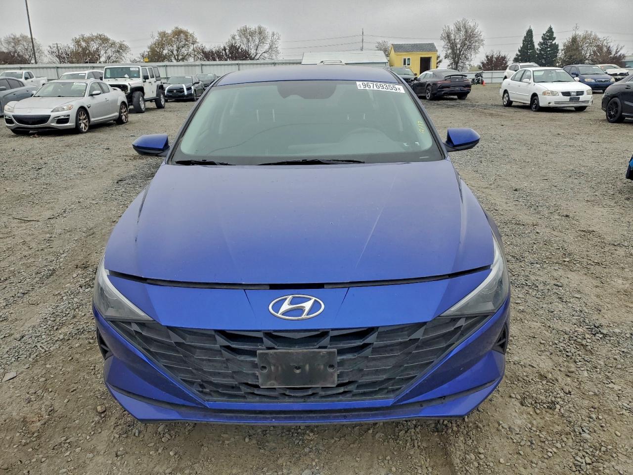2023 HYUNDAI ELANTRA BLUE photo 5