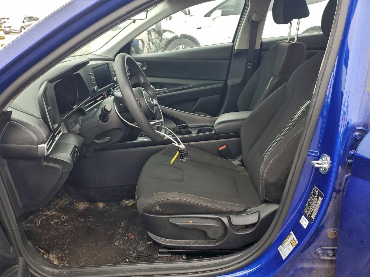 2023 HYUNDAI ELANTRA BLUE photo 7