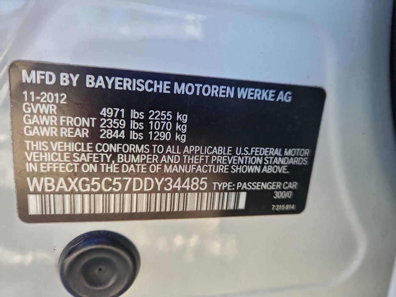 2013 BMW 528 I photo 12