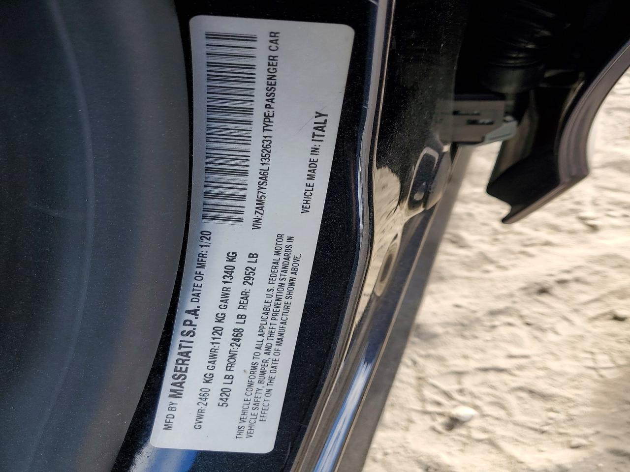 2020 MASERATI GHIBLI S photo 13