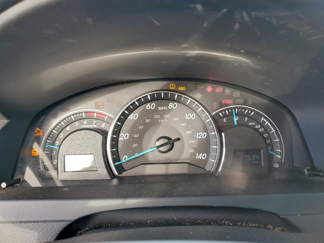 2012 TOYOTA CAMRY BASE photo 9