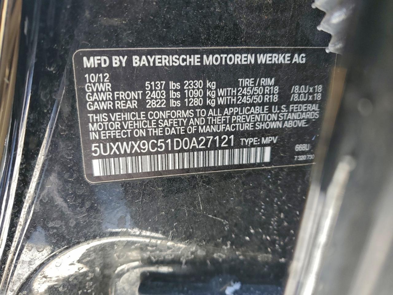 2013 BMW X3 XDRIVE28I photo 13