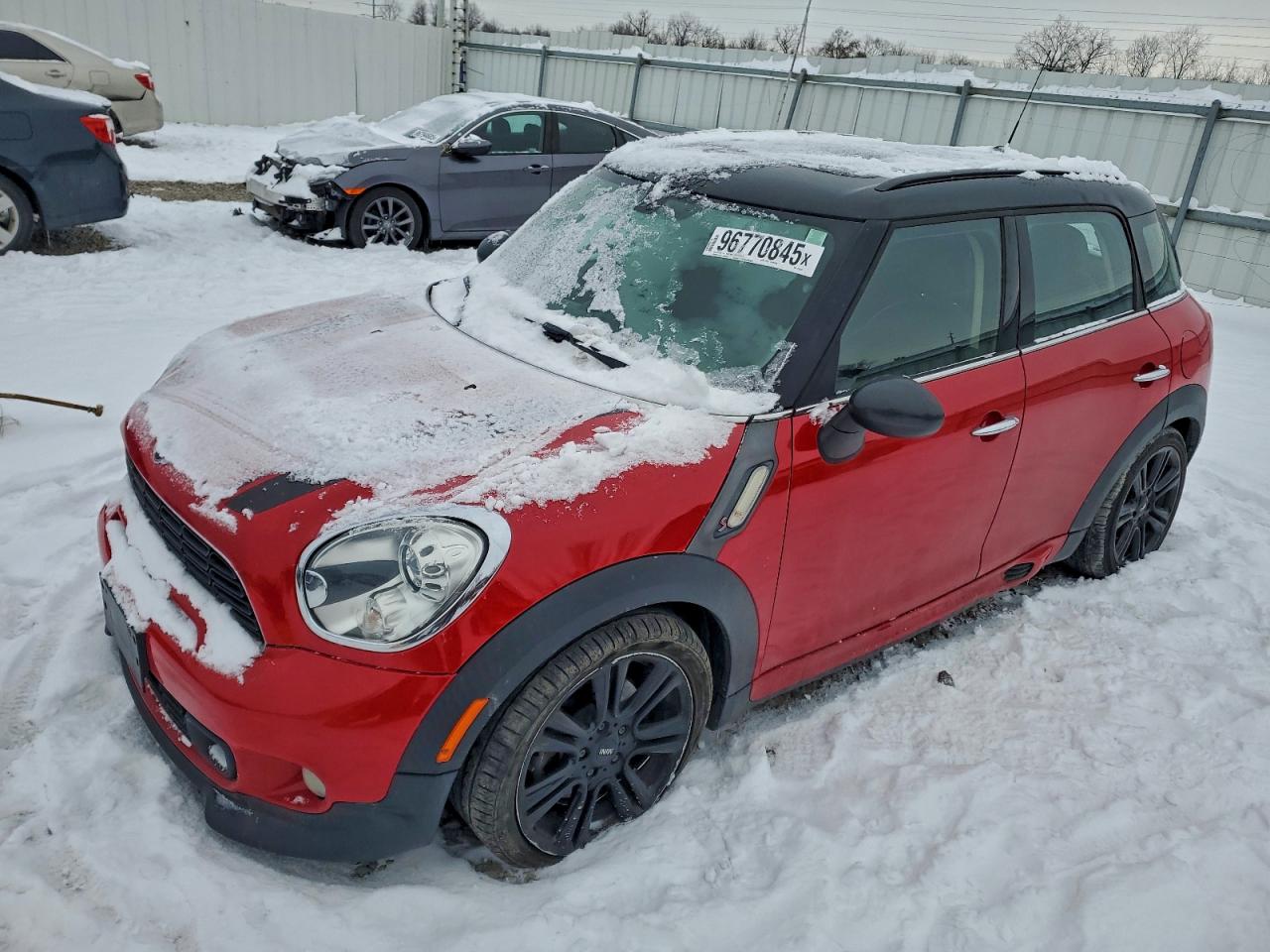 2014 MINI COOPER S COUNTRYMAN — FRONT END damage — photo 1