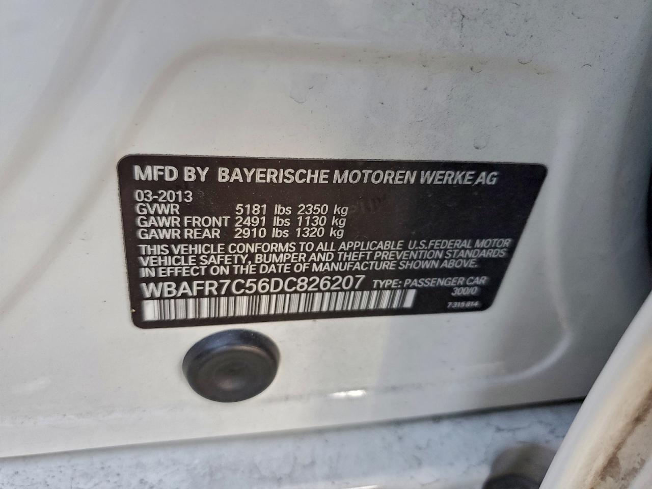 2013 BMW 535 I photo 12