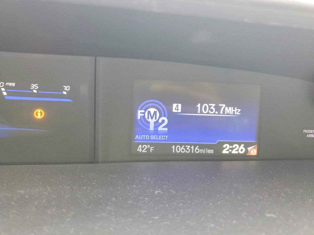 2015 HONDA CIVIC LX photo 9