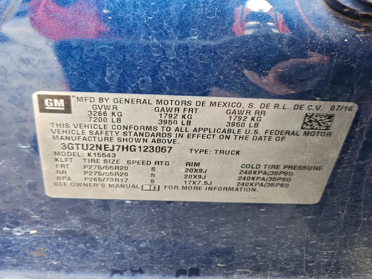 2017 GMC SIERRA K1500 SLT photo 12
