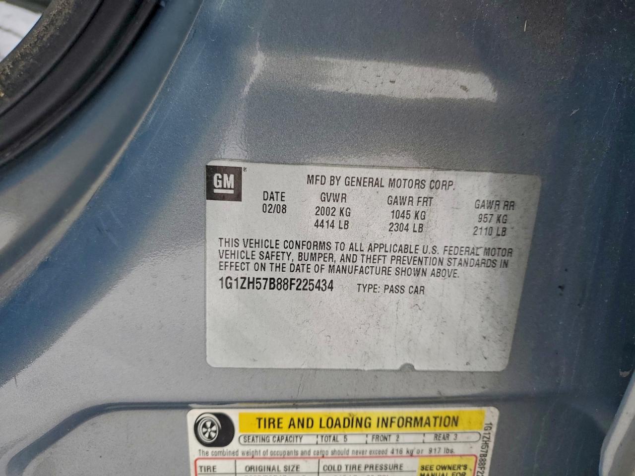 2008 CHEVROLET MALIBU 1LT photo 12