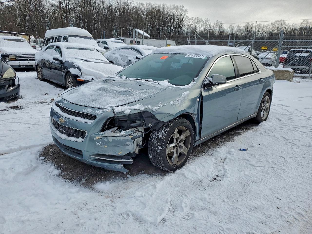 2008 CHEVROLET MALIBU 1LT — FRONT END damage — photo 1