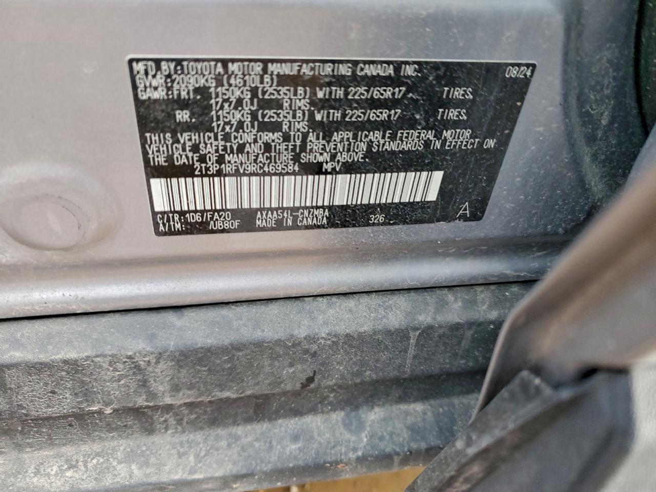 2024 TOYOTA RAV4 XLE photo 13