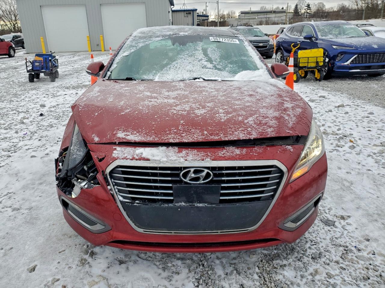 2017 HYUNDAI SONATA HYBRID photo 5