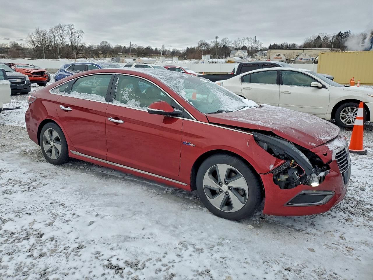 2017 HYUNDAI SONATA HYBRID photo 4