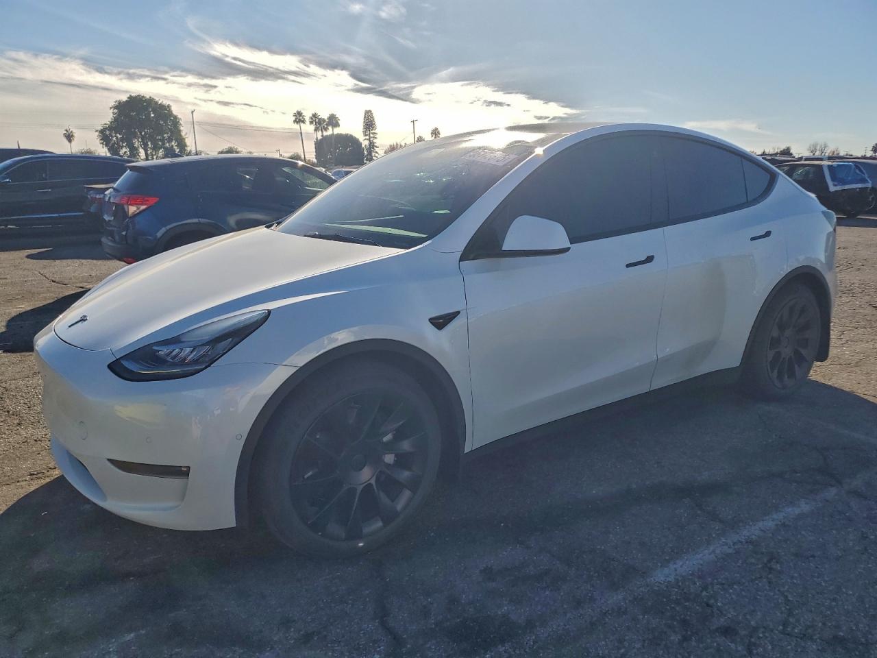 2021 TESLA MODEL Y — SIDE damage — photo 1
