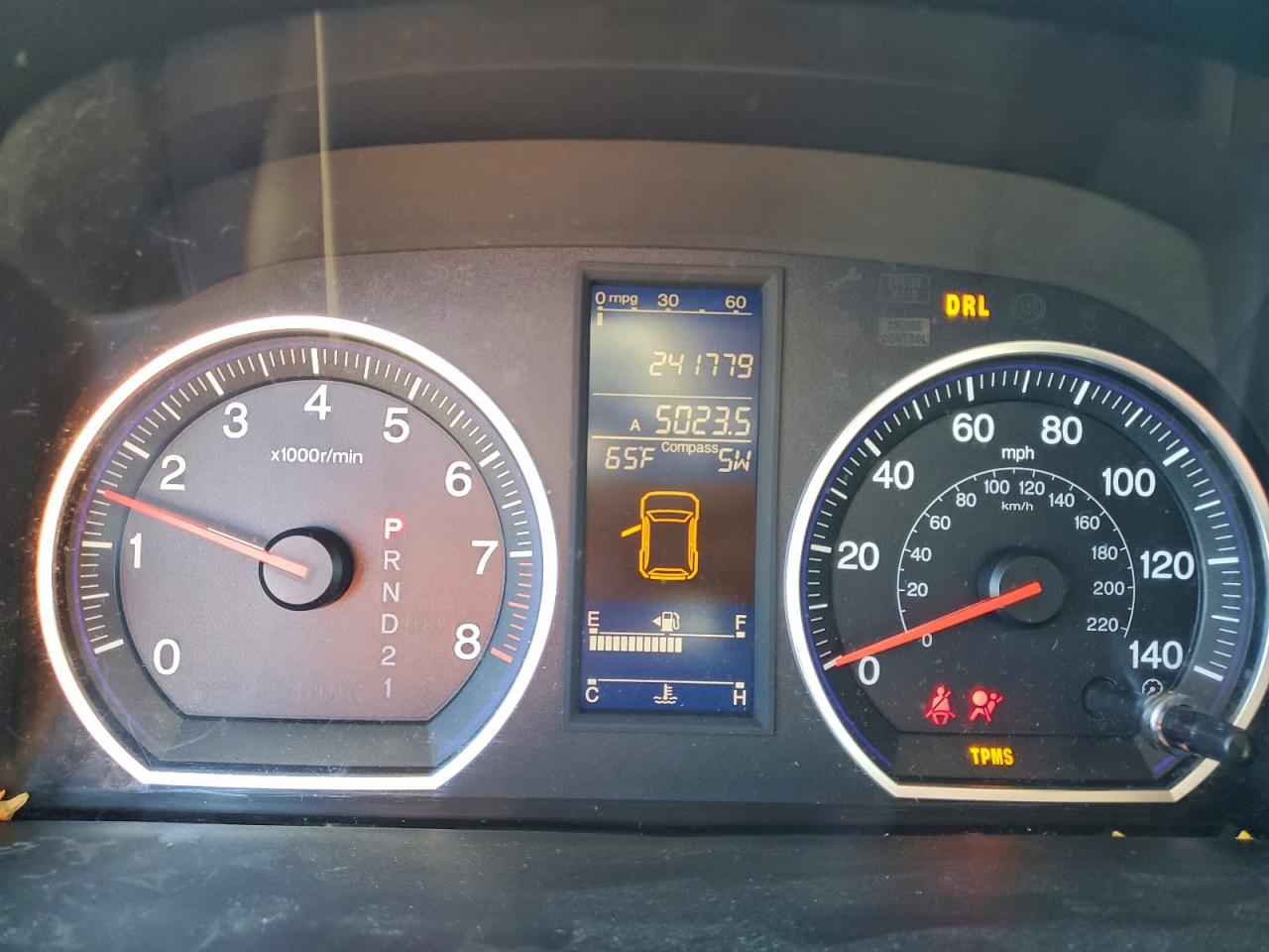 2011 HONDA CR-V EXL photo 9