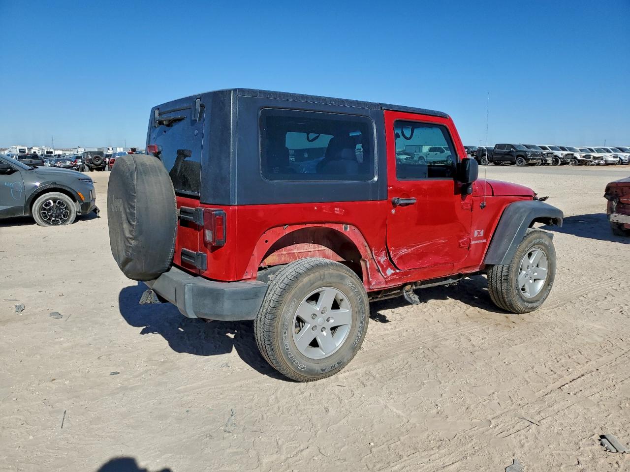 2008 JEEP WRANGLER X photo 3
