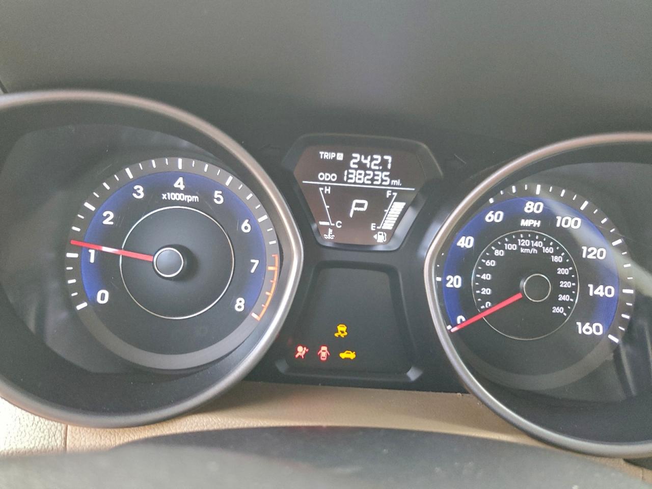 2013 HYUNDAI ELANTRA GLS photo 9