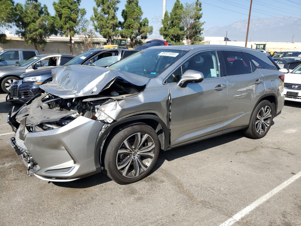 2020 LEXUS RX 350 L — FRONT END damage — photo 1