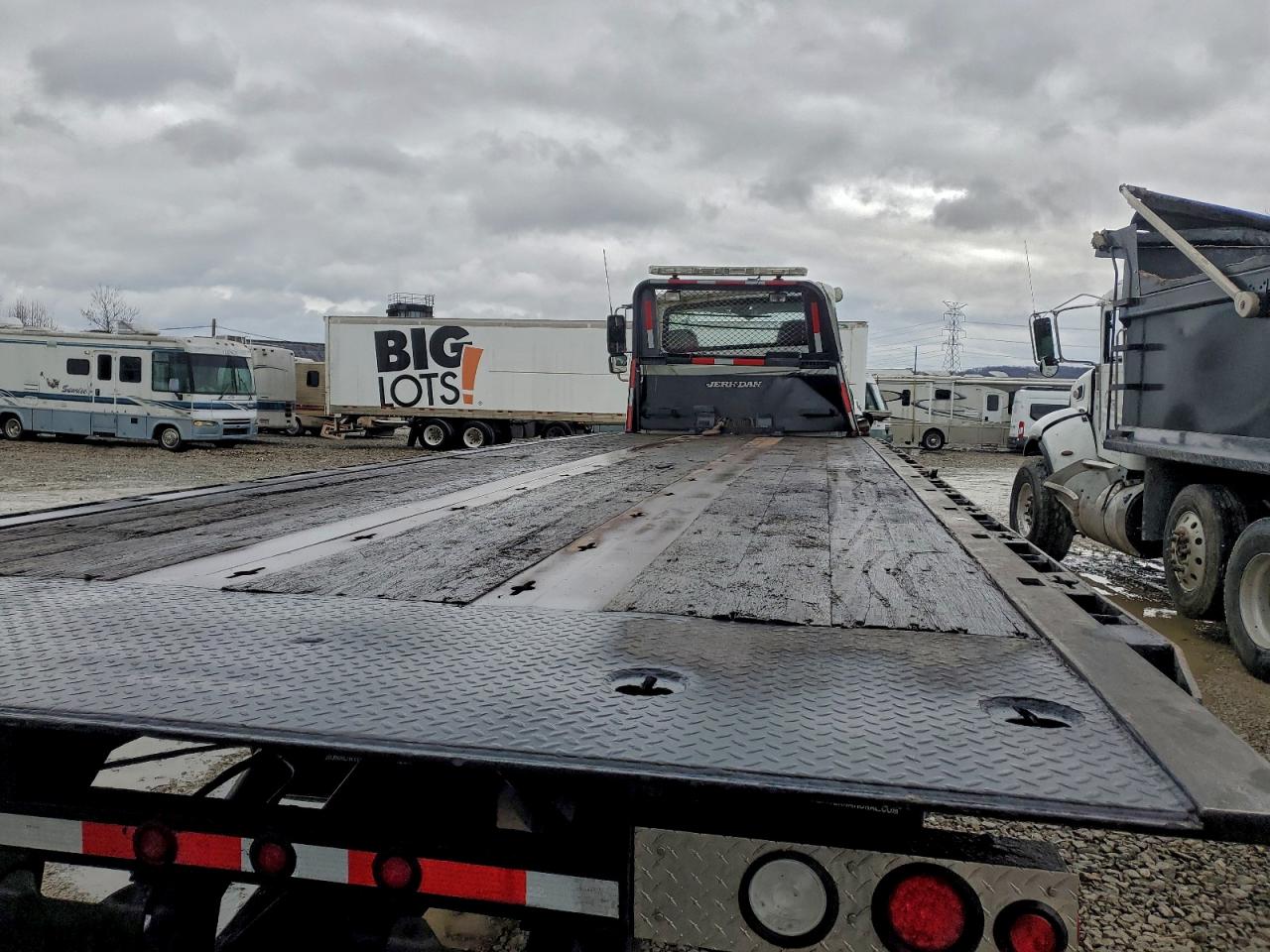 2007 INTERNATIONAL 7600 ROLLBACK TOW TRUCK photo 6