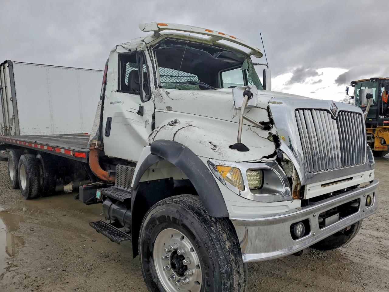 2007 INTERNATIONAL 7600 ROLLBACK TOW TRUCK photo 9