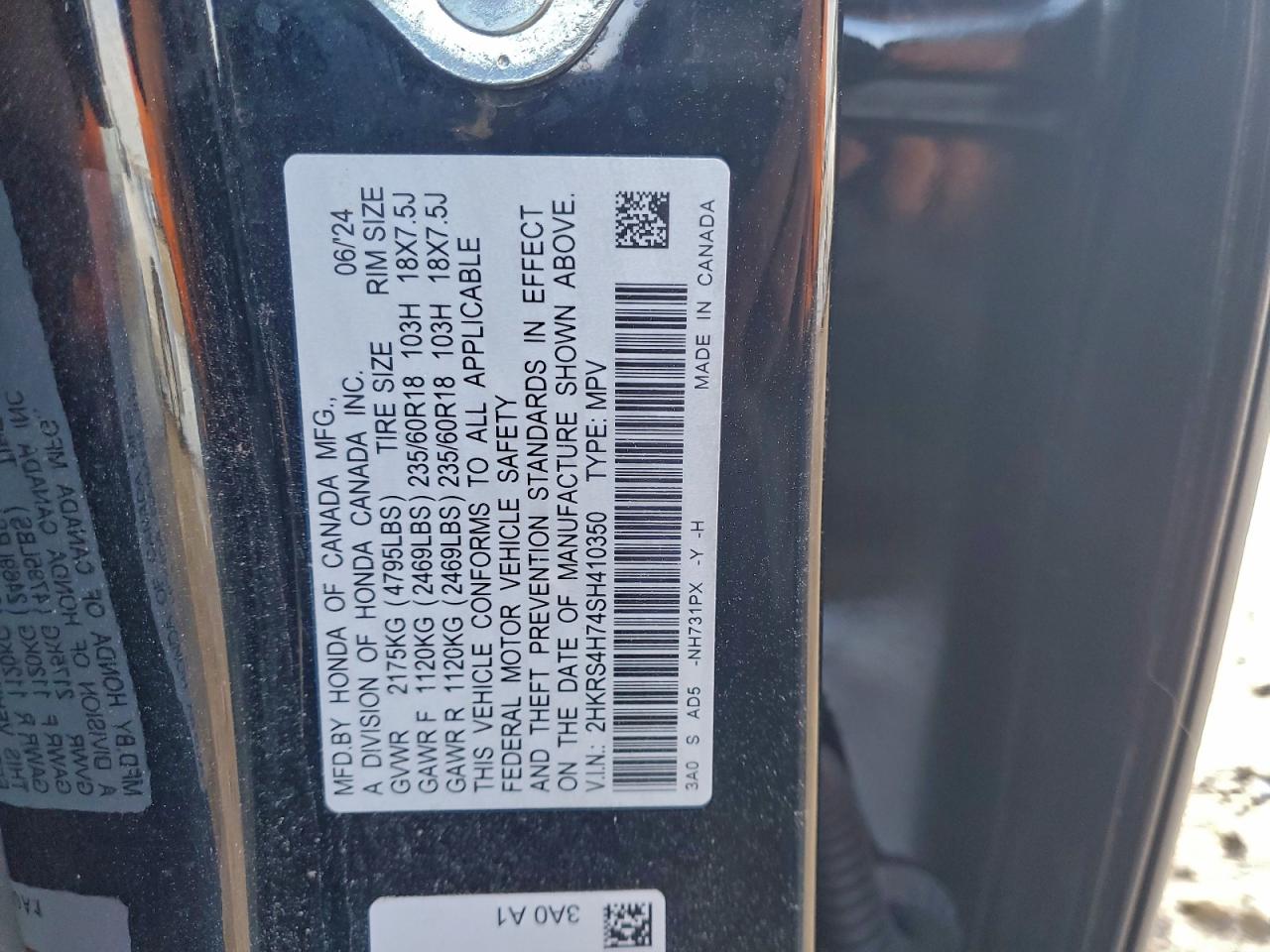 2025 HONDA CR-V EXL photo 13