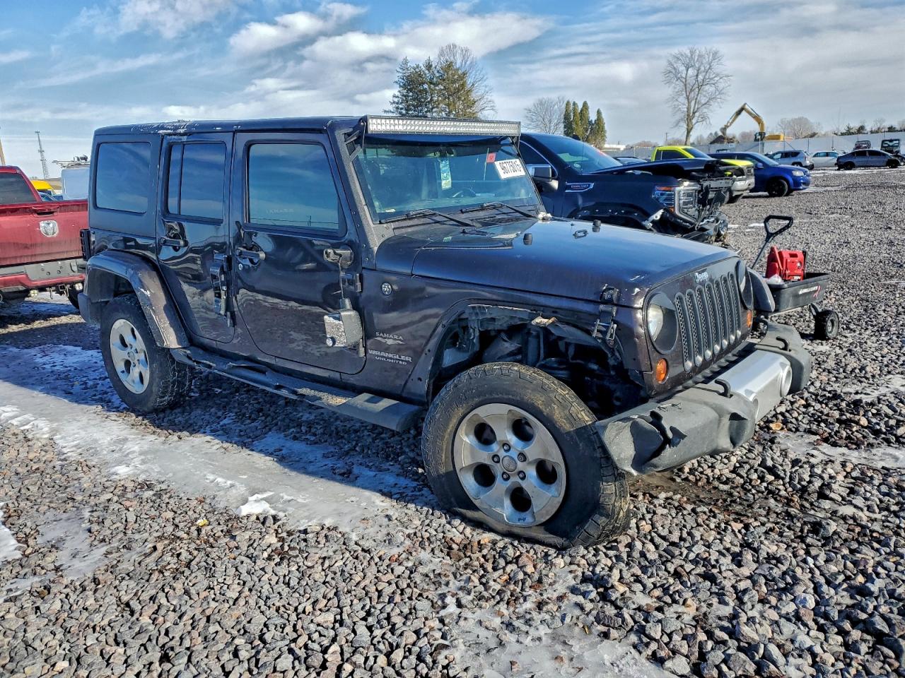 2013 JEEP WRANGLER UNLIMITED SAHARA photo 4