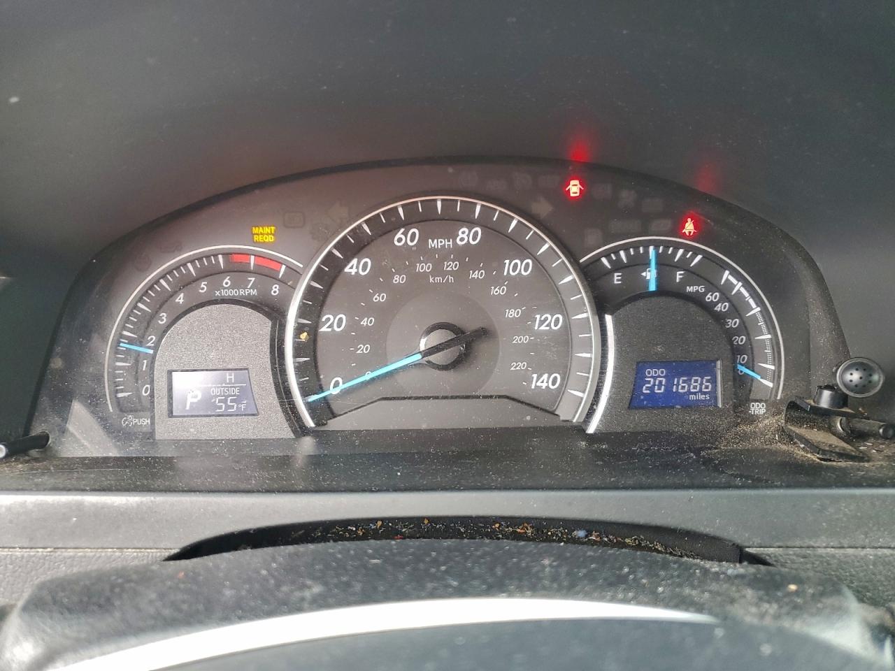 2012 TOYOTA CAMRY BASE photo 9
