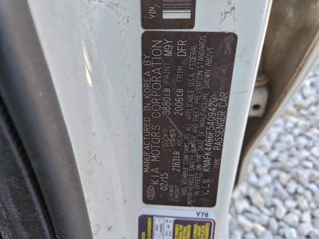 2015 KIA FORTE LX photo 12