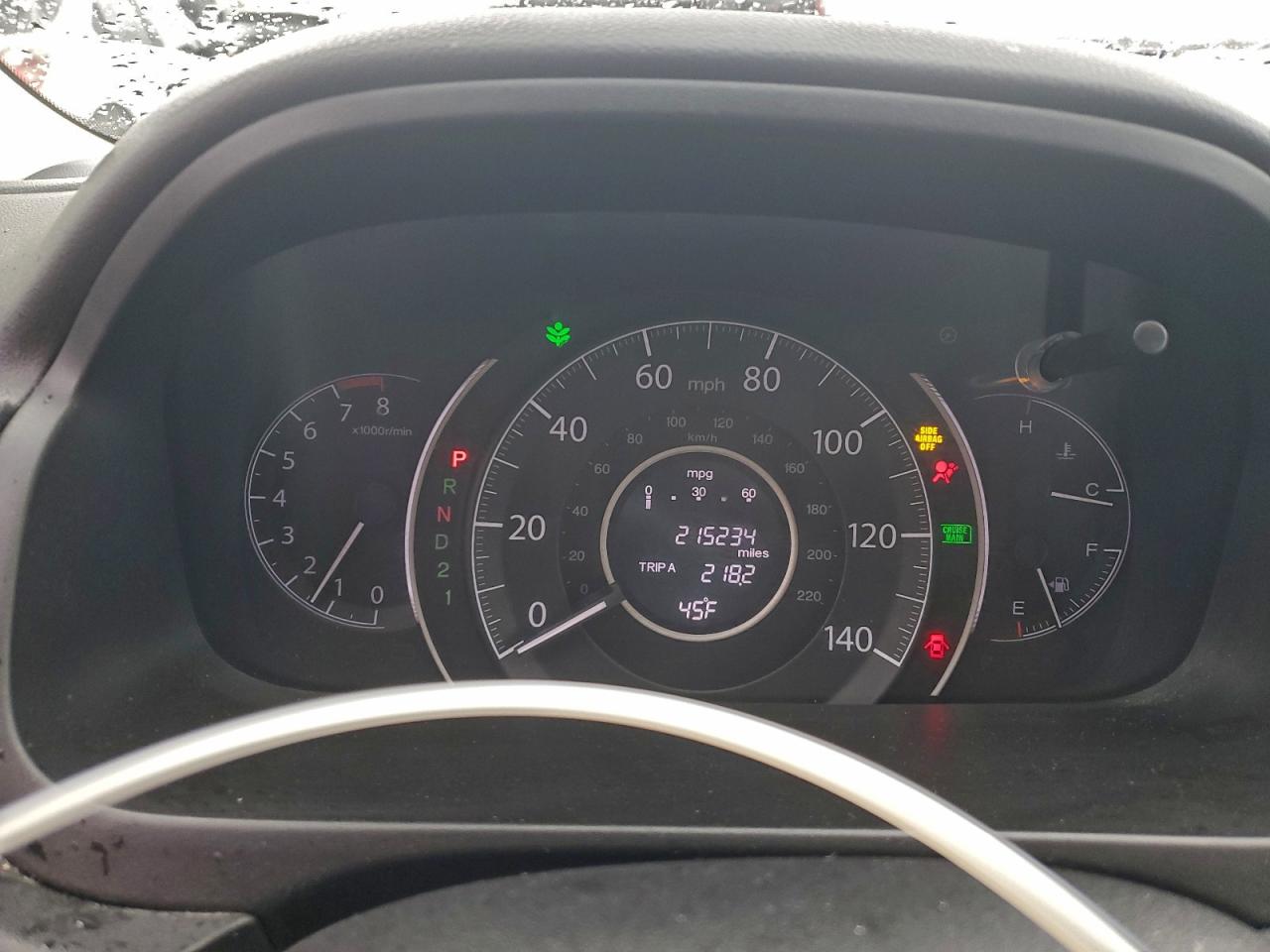 2012 HONDA CR-V EX photo 9