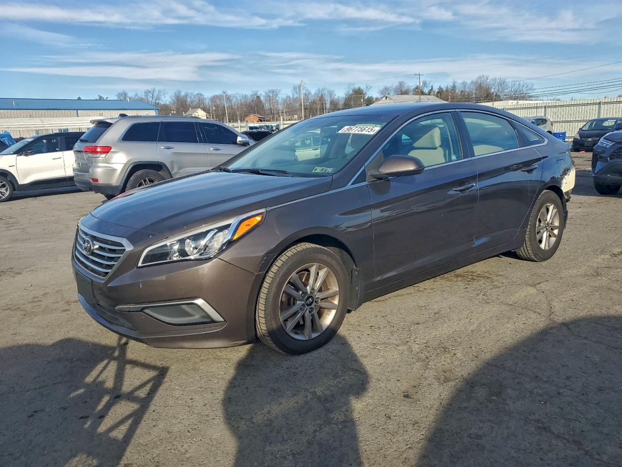 2017 HYUNDAI SONATA SE — REAR END damage — photo 1