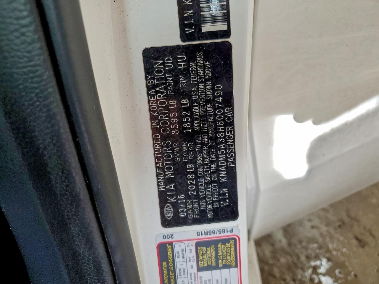 2017 KIA RIO LX photo 13