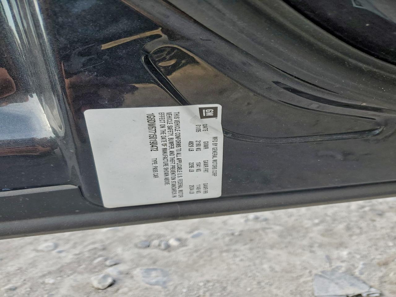 2005 CADILLAC STS photo 12