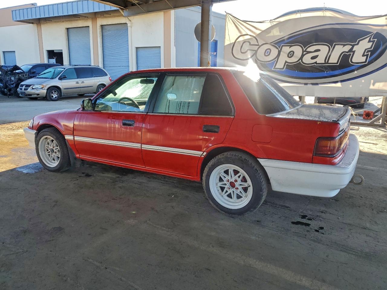 1991 HONDA CIVIC DX photo 2