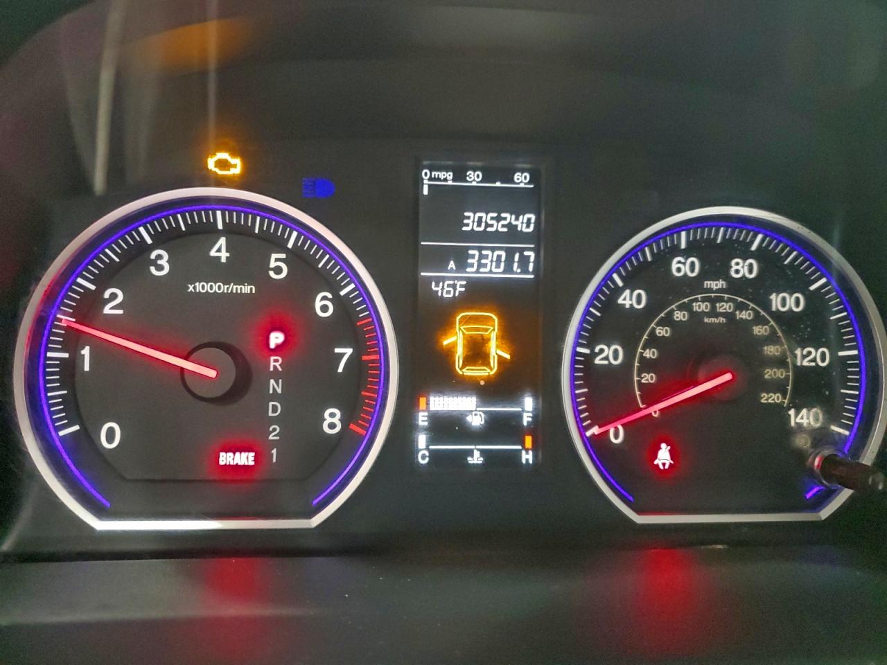 2008 HONDA CR-V EXL photo 9