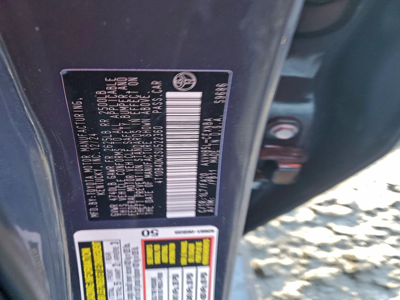 2025 TOYOTA CAMRY XSE photo 12