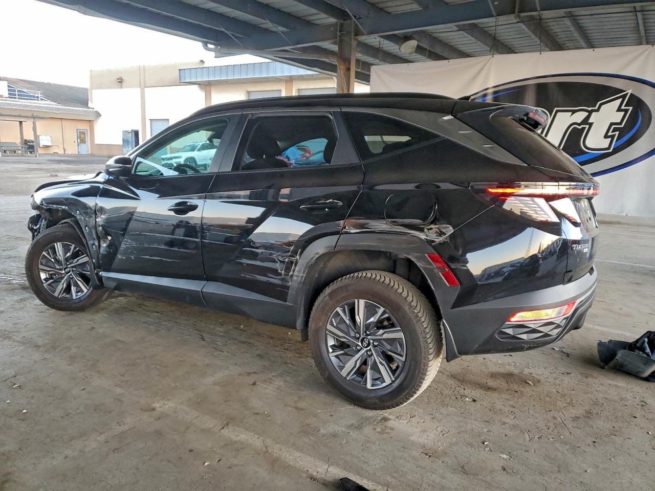2023 HYUNDAI TUCSON BLUE photo 2
